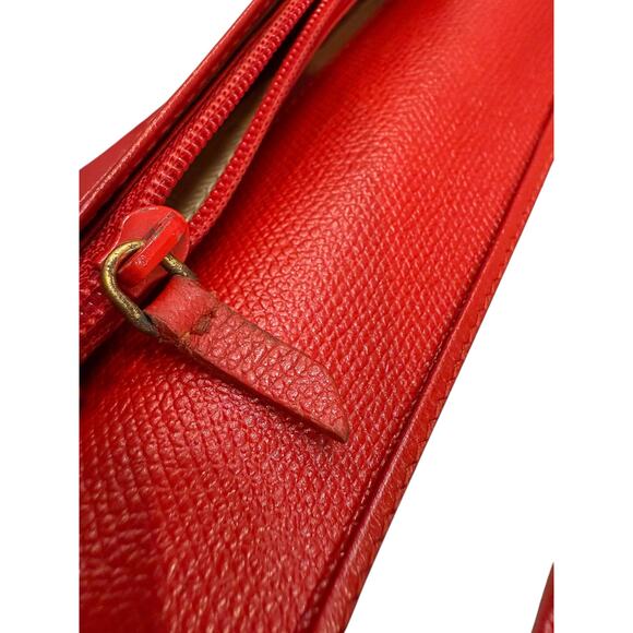 Chanel Red Caviar Long Flap Wallet - Picture 7 of 12